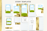 White and Gold Instagram Template, a Social Media Template by Innova Studio (Thumbnail 6 of 10)