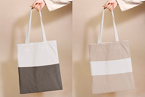 Minimal Tote Bag Psd Mockup