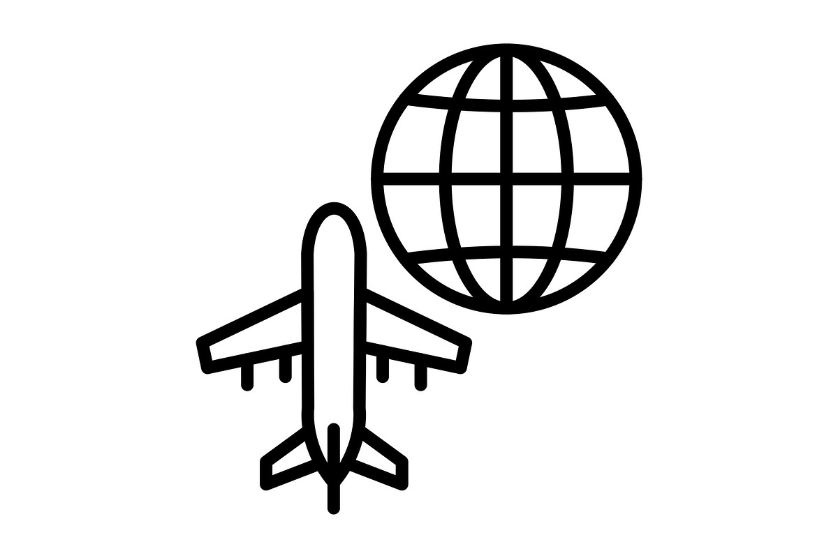 International Line Icon, an Icon by Pexelpy