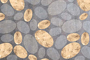 Primeval Patina Watercolor & Gold, a Pattern Graphic by Blixa 6 Studios (Thumbnail 2 of 6)