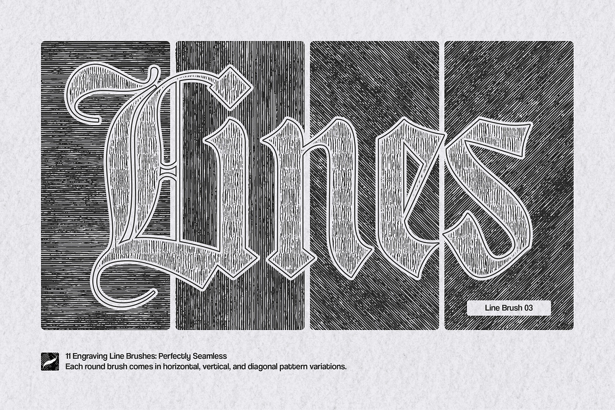 Timeless Engraving Procreate Brushes, a Brush Add-On by brushapes.com (Photo 3 of 13)