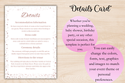 Glitter Wedding Invitation Template, an Invitation Template by Talentex Invitations (Thumbnail 3 of 4)