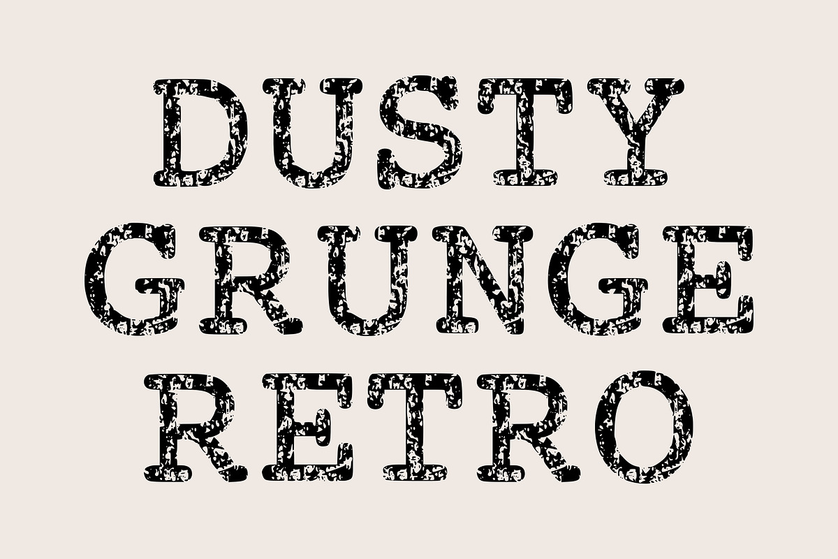 Archive Typewriter – Vintage Font, a Sans Serif Font by Limited.studio (Photo 4 of 5)