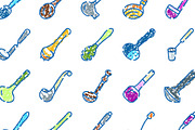 Hand drawn kitchen ladles and, an Object Graphic by pikepicture (Thumbnail 3 of 3)