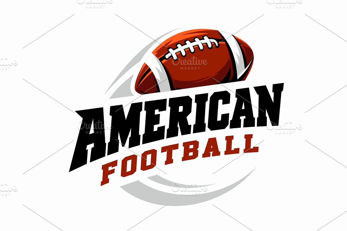 American Football Sports logo, a Branding & Logo Template by swarnstudio (Photo 2 of 3)