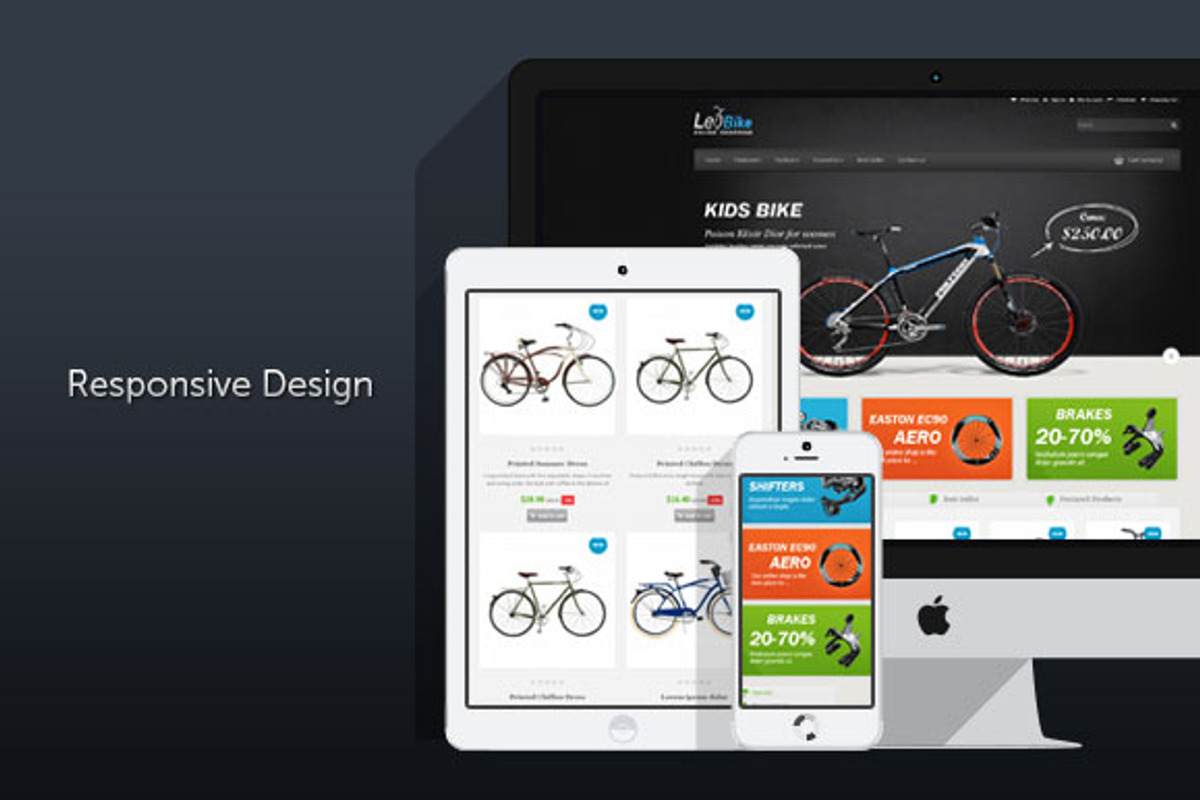 Leo Bike Responsive Prestashop Theme, a Bootstrap Template by LeoTheme (Photo 2 of 5)