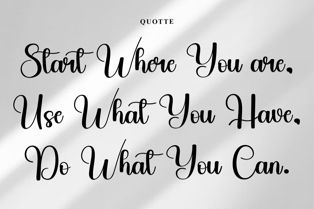 Thick Line, a Handwritten Font by FreshTypeINK (Photo 2 of 8)