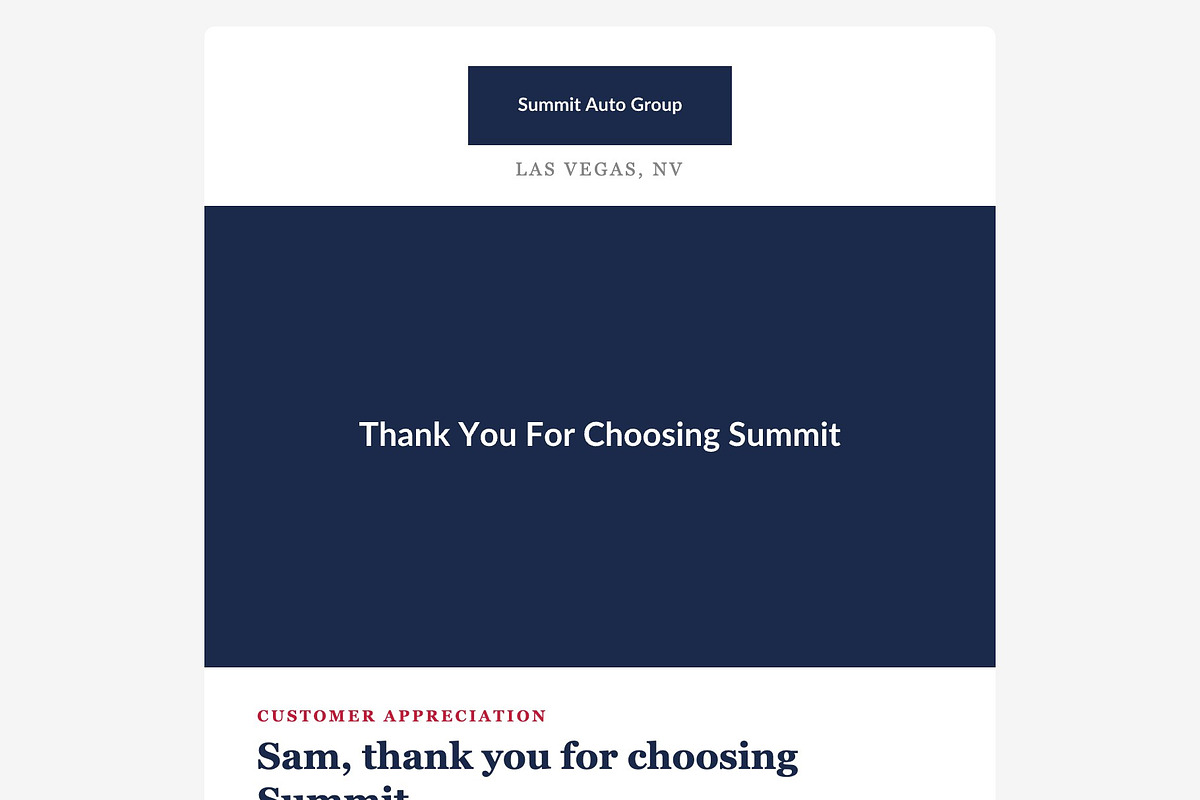 Automotive Email Kit — 4 Emails, an Email Template by Art Club (Photo 4 of 4)