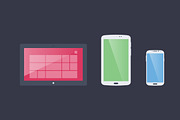Flat Devices, a Product Mockup by Claw Creative Co. (Thumbnail 4 of 4)
