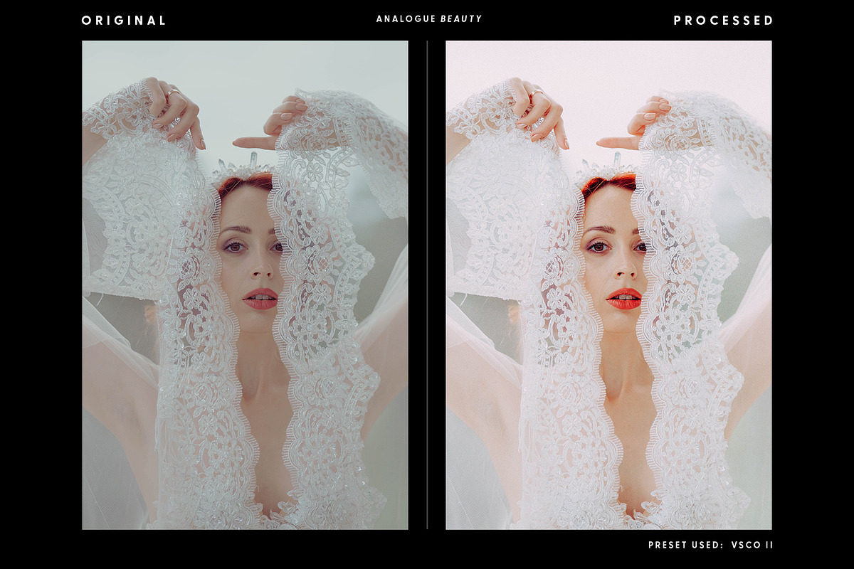 Analogue Beauty - Actions & Presets, an Action Add-On by Hydrozi Presets (Photo 7 of 13)