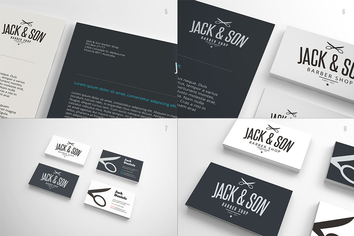 Easy Stationery Mock-ups, a Mockup by CleanLines (Photo 4 of 5)