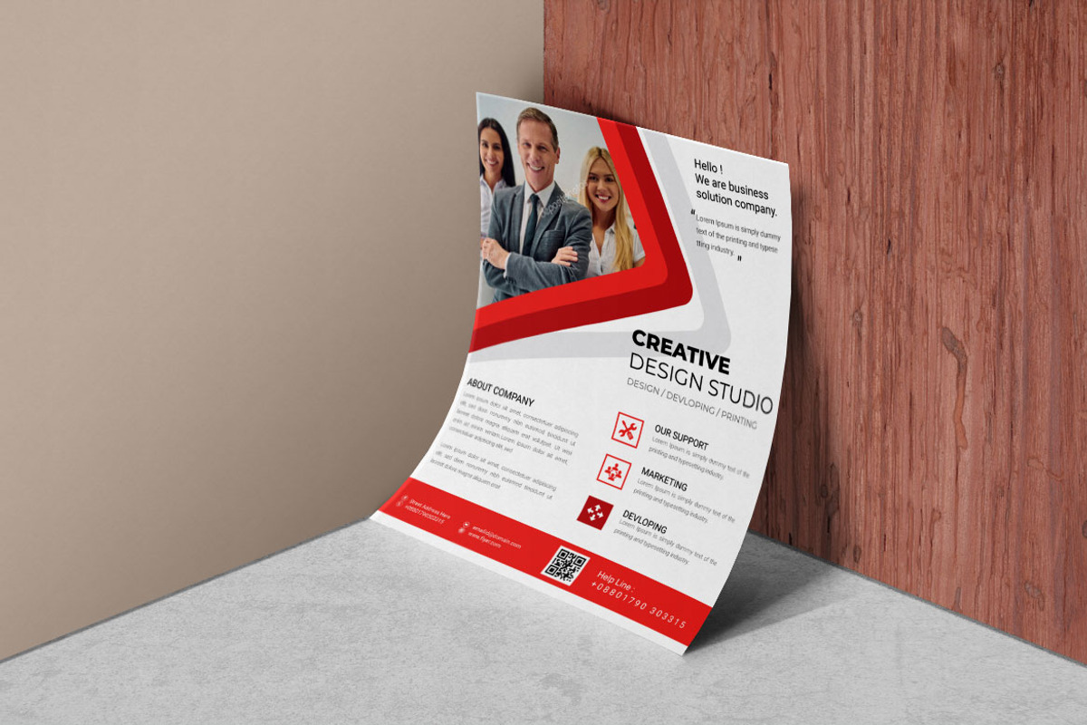 Modern Business Flyer Design, a Flyer Template by BrandlyTemplate (Photo 5 of 6)