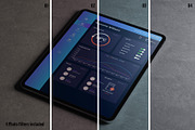 Premium iPad Pro Mockup Pack 6 views, an iPad Mockup by Illusiongraphic (Thumbnail 8 of 16)