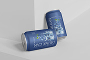 Drink Can Mockup PSD Packaging, an Advertising Mockup by Indah (Thumbnail 5 of 6)