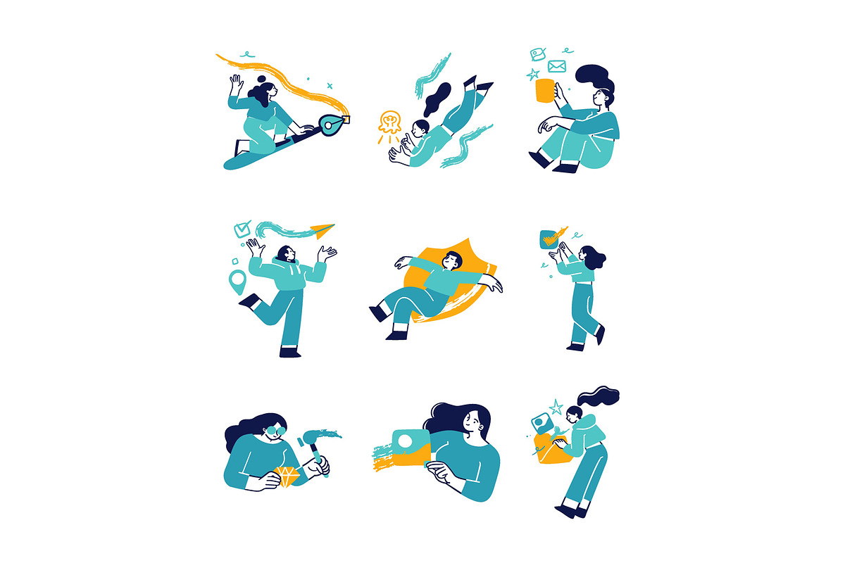 Business Concept illustrations, a Work Illustration by StonePic (Photo 2 of 3)