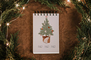 Boho Christmas, warm & cozy, a Seasonal Illustration by Mio Buono (Thumbnail 8 of 17)