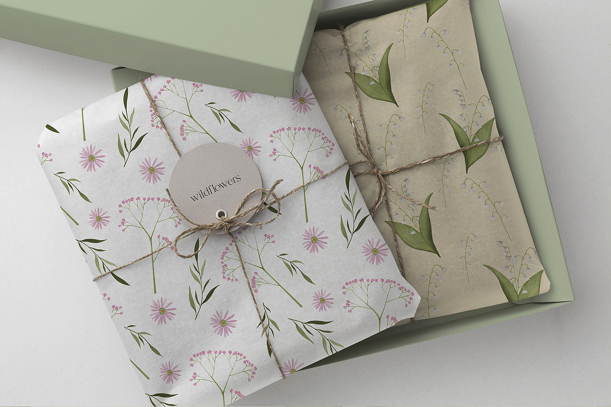 Wildflowers watercolor collection, an Illustration by viktoriiavk (Photo 10 of 11)