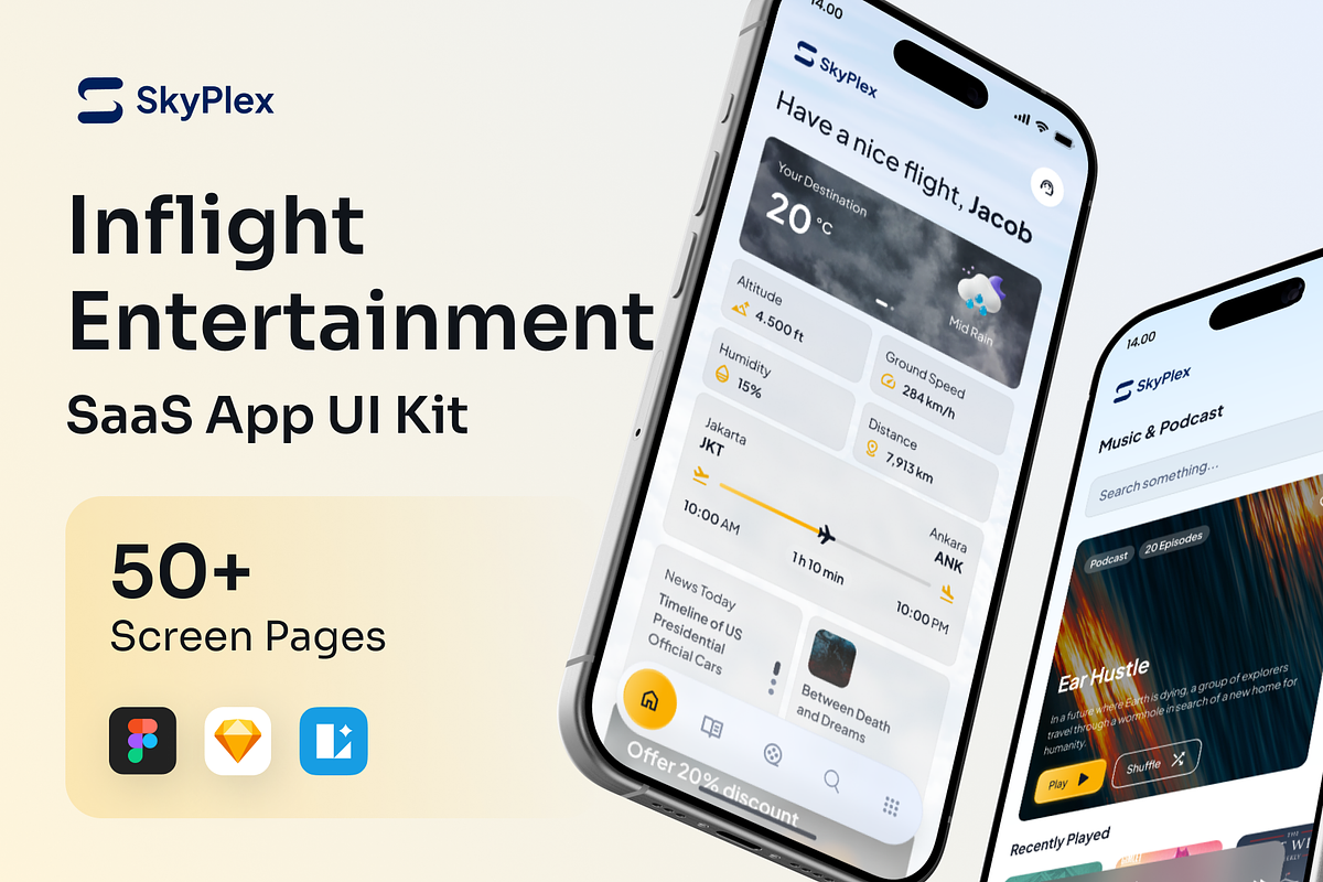 SkyPlex - Inflight Entertain SAAS