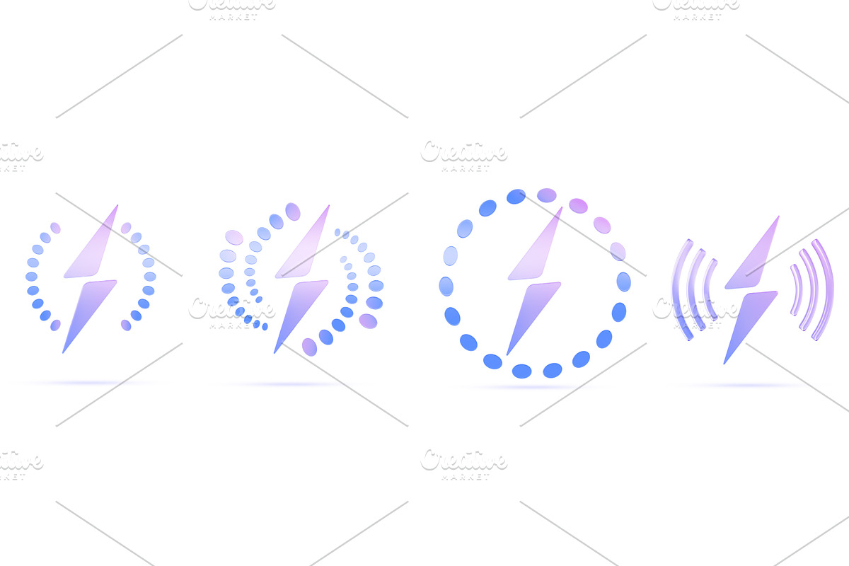 Glass holographic transparent, a Technology Illustration by Marozhkastudio