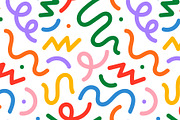 Abstract Kid Pattern Set, a Pattern Graphic by Dedraw Studio (Thumbnail 2 of 12)
