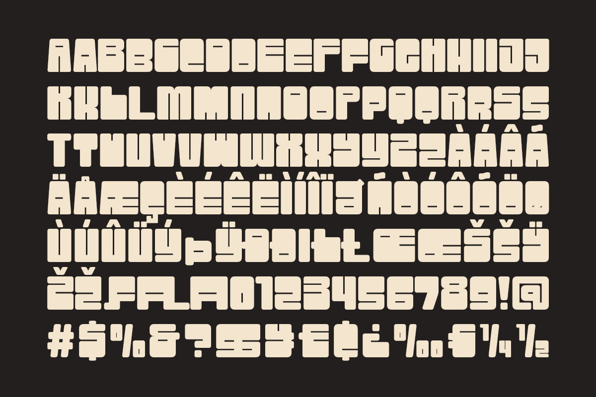 Oras - Chunky Bold Food Font, a Sans Serif Font by Pandeka Studio (Photo 9 of 9)