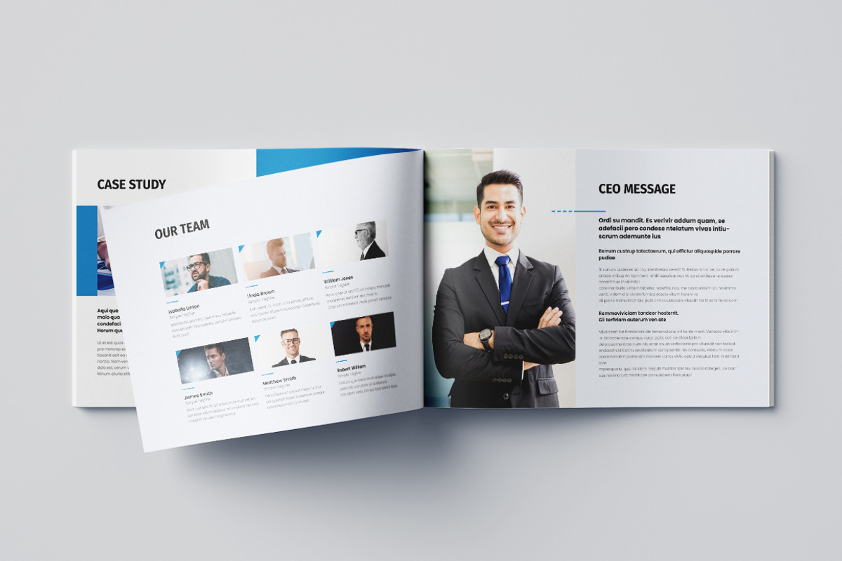 HR Employee Handbook Landscape, a Brochure Template by Pixelpick (Photo 7 of 9)