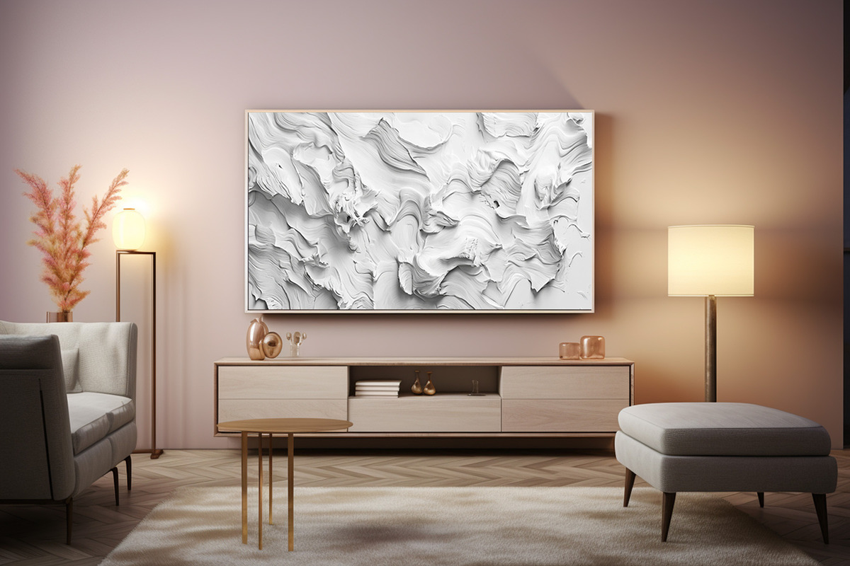 500 Abstract Textural Frame Tv Art, an Abstract Photo by PrintablesByFranklyn (Photo 4 of 8)