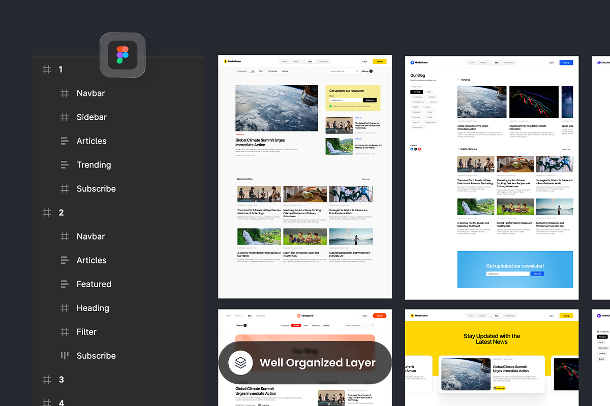 Blog & Article Section, a Websites & App Template by SLAB! Design (Photo 2 of 3)