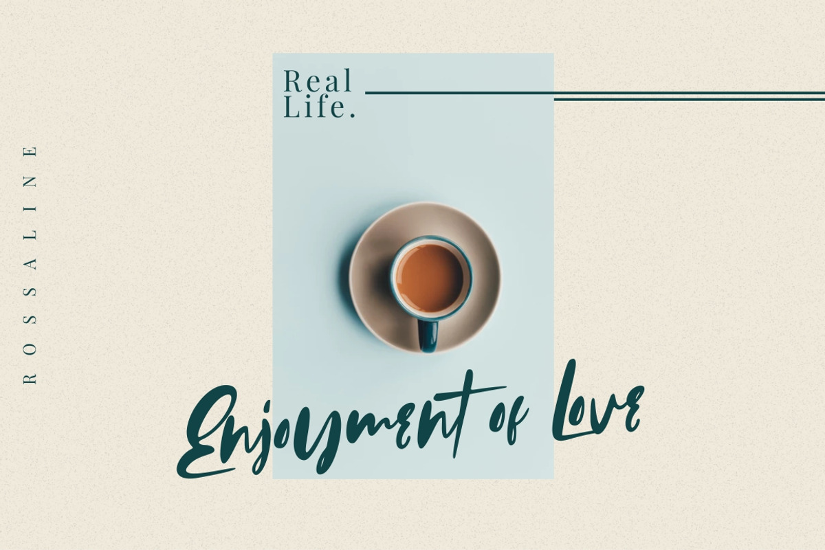 Russeline - Handwritten Font preview 4
