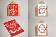 Scandinavian Christmas Cards Pack, an Illustration by Chus Moreno Studio (Thumbnail 10 of 12)