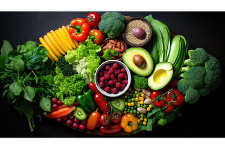 vegetarian plant protein ai, a Food & Drink Photo by pikepicture