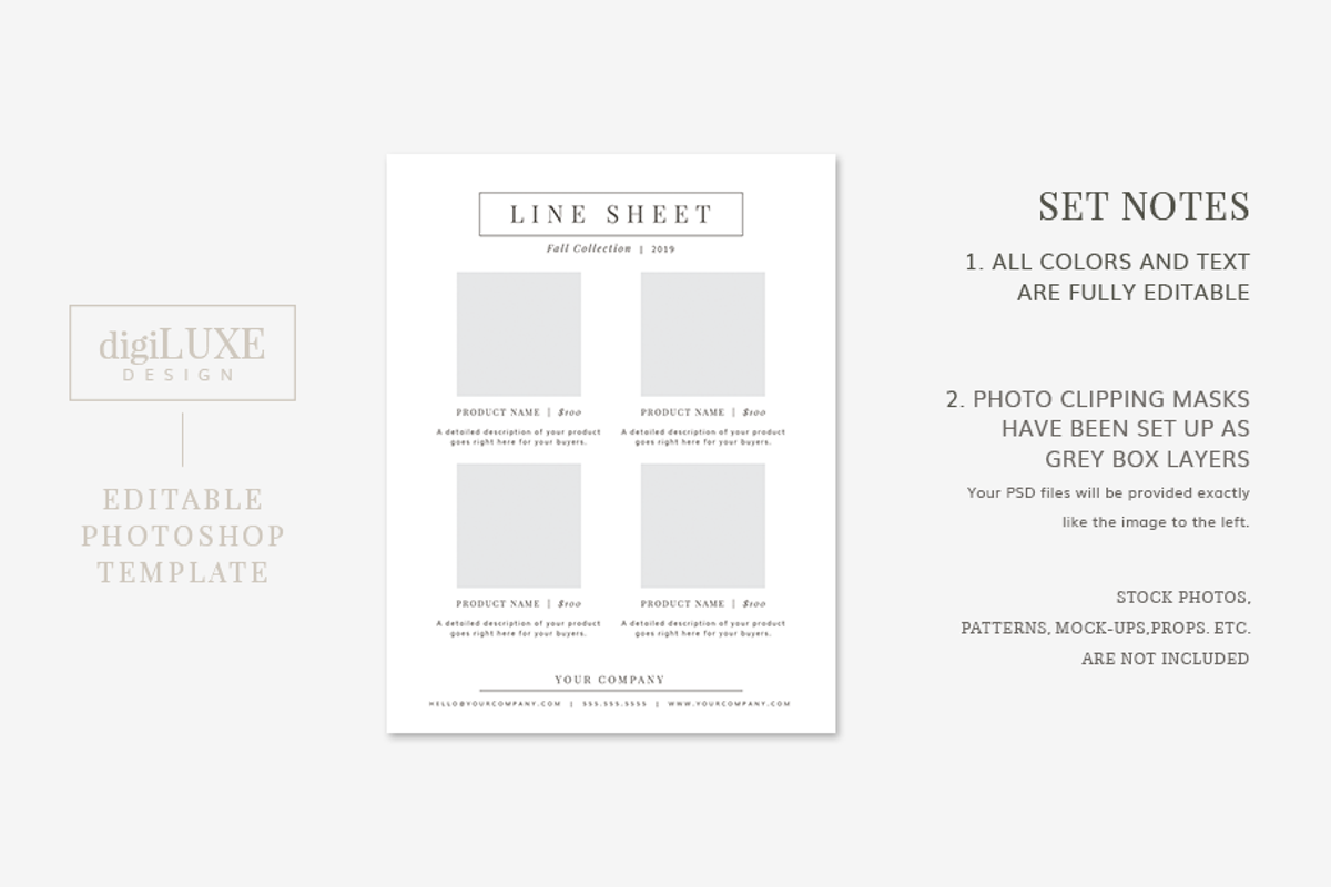 Wholesale Catalog Template PHOTOSHOP, a Magazine Template by Digiluxe (Photo 2 of 4)