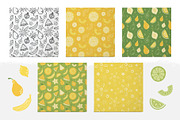 Fruits seamless pattern, a Pattern Graphic by LartGraphics (Thumbnail 7 of 8)