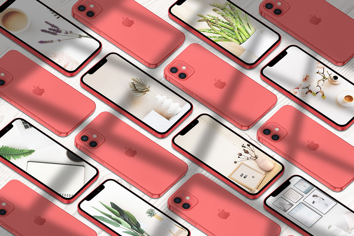 3D iPhone Presentation Mock-Up 07, an iPhone Mockup by Graphicsworld125 (Photo 4 of 10)