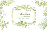 Leaves Branches & Herbs Fresh Doodle, a Decorative Illustration by antuanetto (Thumbnail 4 of 11)