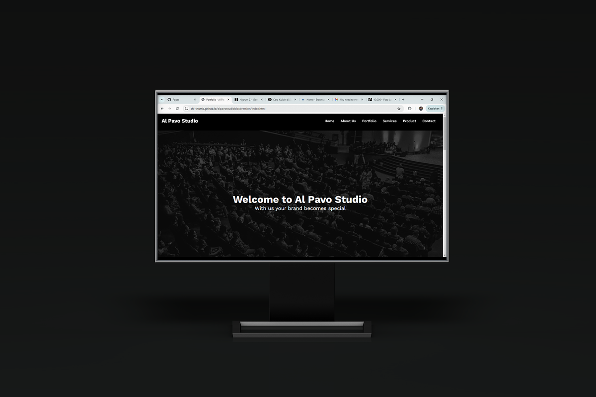 Al Pavo Studio - Html & Css Template, a HTML Template by Al Pavo Studio (Photo 1 of 3)