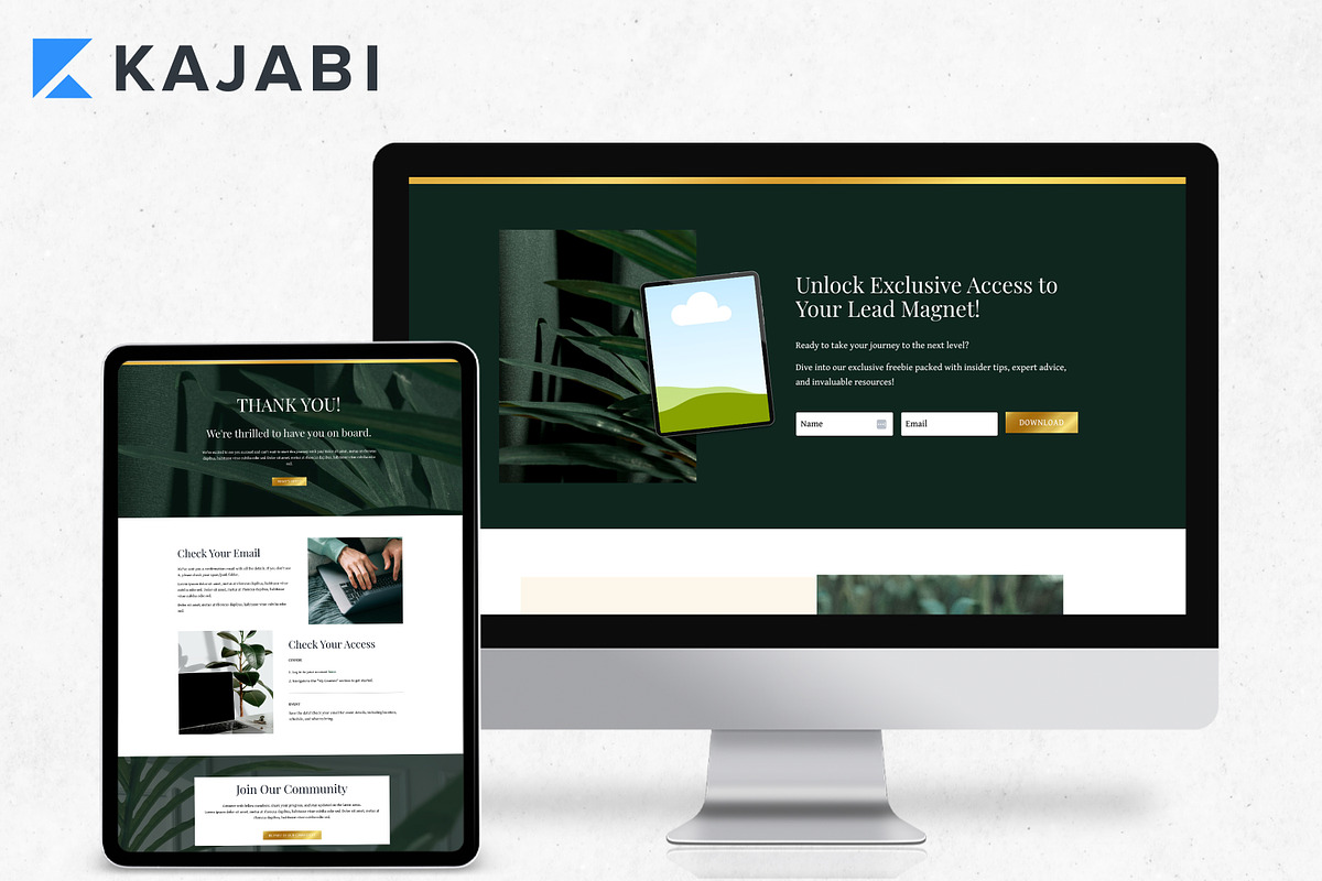 Kajabi Sales Funnel Templates, a Landing Page Template by Altenne | Kajabi Designer (Photo 5 of 9)