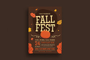 Fall Festival Flyer, a Flyer Template by Guuver (Thumbnail 1 of 3)