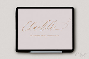 Procreate Modern Lettering Brush, a Brush Add-On by BohoCalligraphy