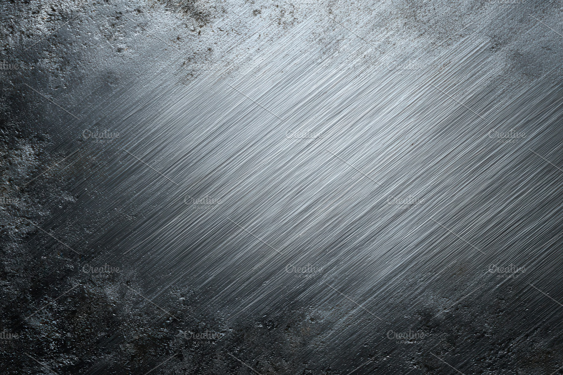 Brushed Metal Texture Dark Gray Back, an Abstract Photo by Pixeness Studio