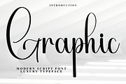 Graphic, a Handwritten Font by InermediaSTUDIO (Thumbnail 1 of 8)