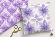 Blue Gradient Seamless Patterns, a Pattern Graphic by Canvas Craft (Thumbnail 7 of 9)