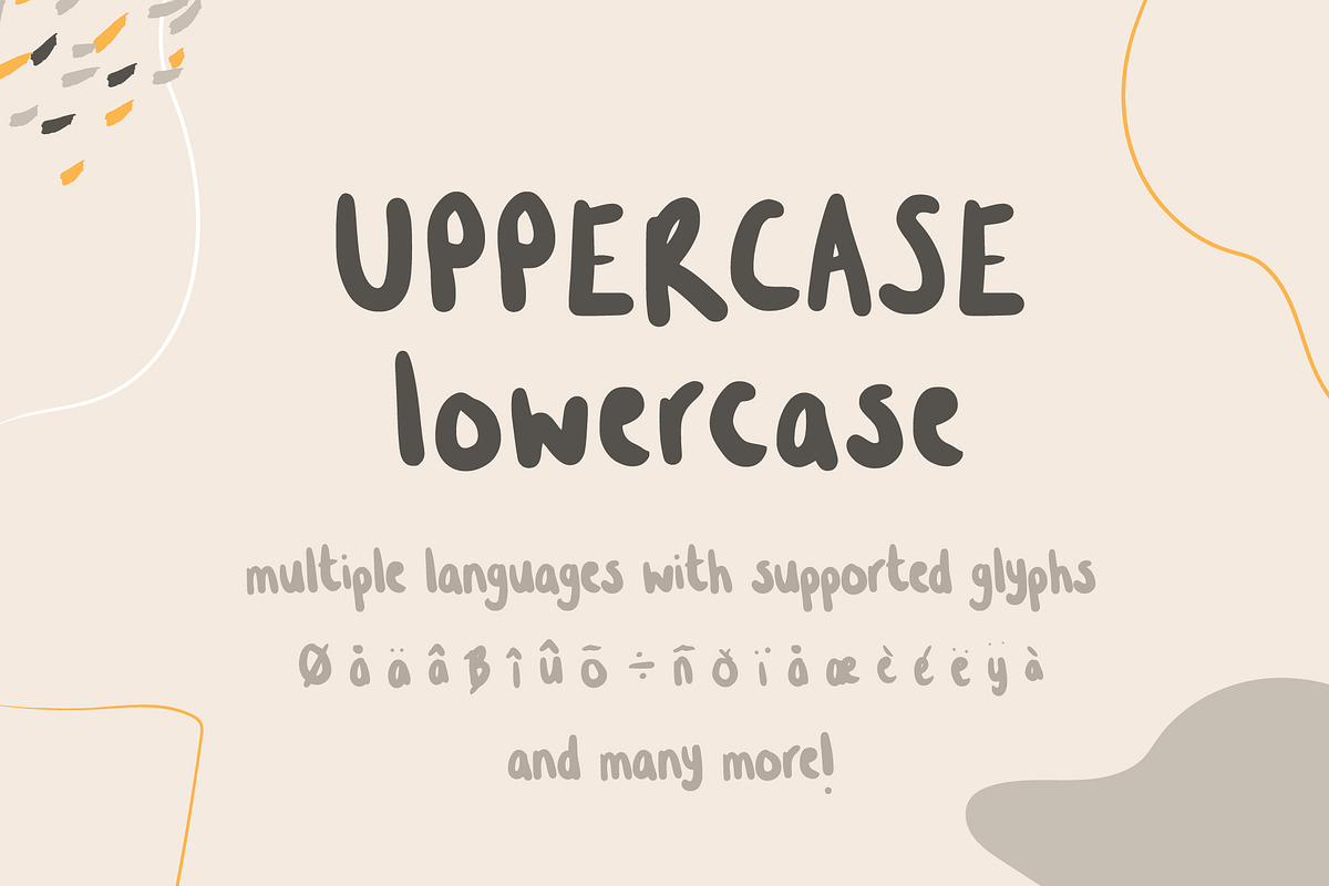 Hedgehog Hand Written Font, a Script Font by CreativeWilderness (Photo 3 of 8)