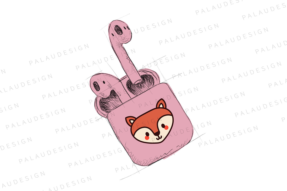 Cute Kawaii Animal Heads Characters, an Animal Illustration by Palau (Photo 4 of 12)