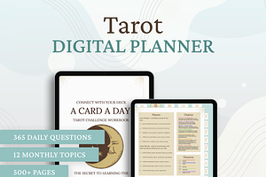 Boho Goodnotes Tarot Digital Planner