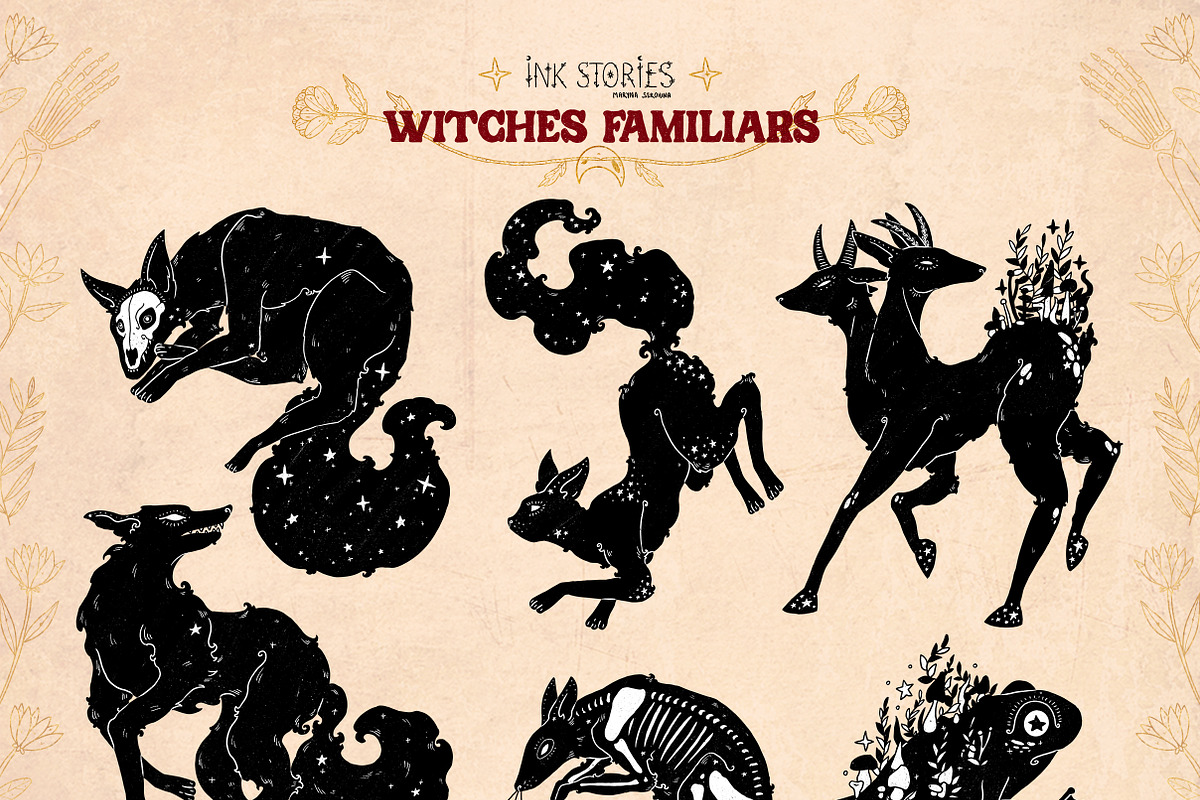 Witches Familiars, an Animal Illustration by Ink Stories (Photo 2 of 44)