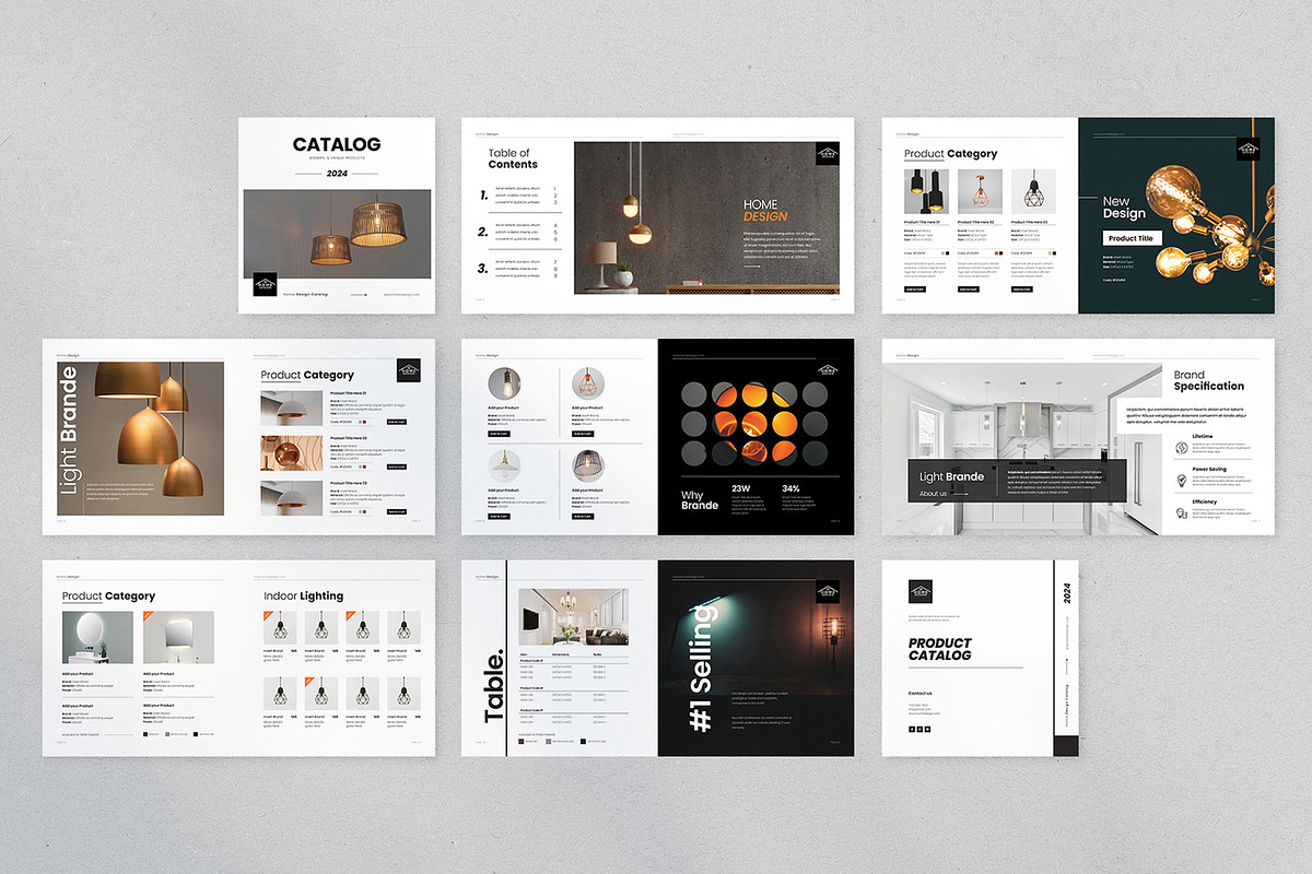 Square - Product Catalog Brochure, a Brochure Template by Creativity-Design (Photo 7 of 7)