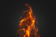 30 Realistic Fire Flames Bundle, an Object Graphic by MRI STUDIO (Thumbnail 6 of 17)