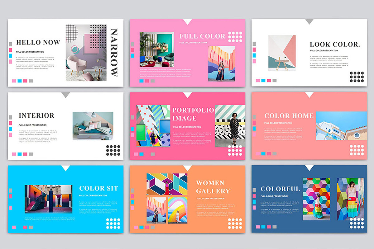 Narrow - Pastel Google Slide, a Presentation Template by TypeMakers (Photo 3 of 4)