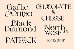 Bonky Serif